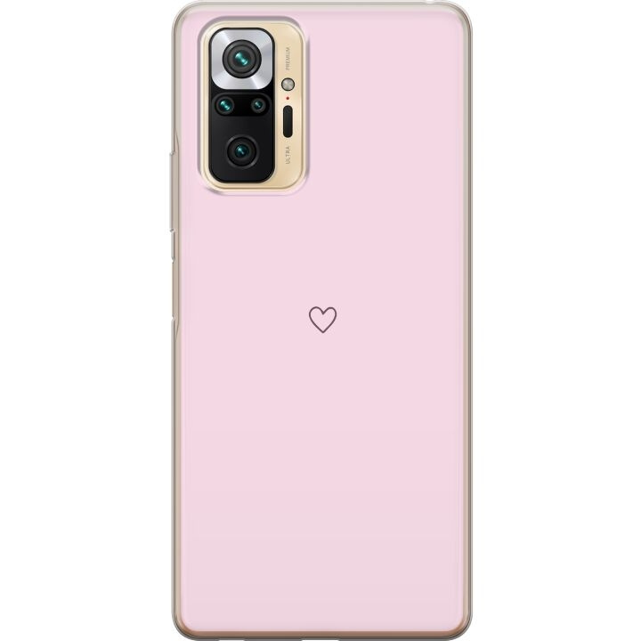 Mobiele hoes voor Xiaomi Redmi Note 10 Pro met Hart ontwerp in de groep SMARTPHONE & TABLETS / Mobielbescherming / Xiaomi bij TP E-commerce Nordic AB (A65997)