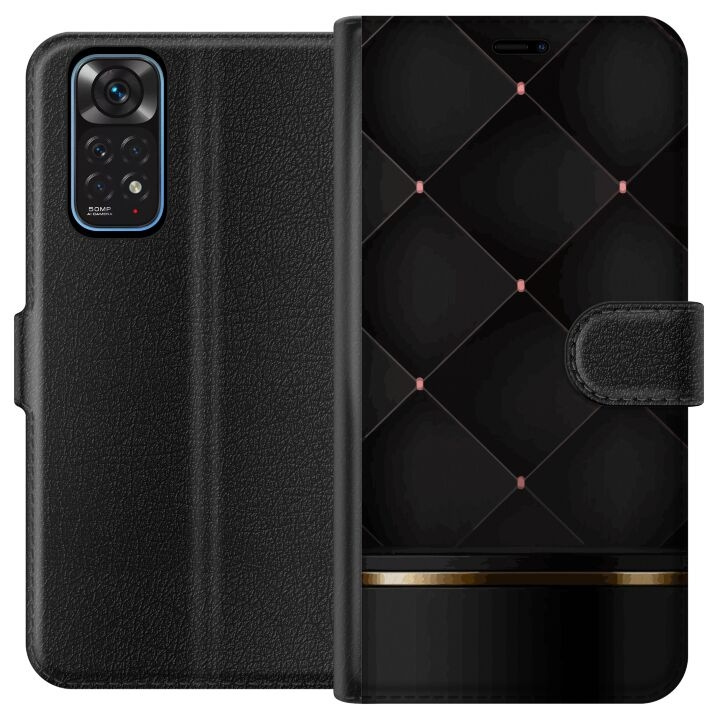 Portemonnee-hoesje voor Xiaomi Redmi Note 11 met Luxe lijn ontwerp in de groep SMARTPHONE & TABLETS / Mobielbescherming / Xiaomi bij TP E-commerce Nordic AB (A66074)