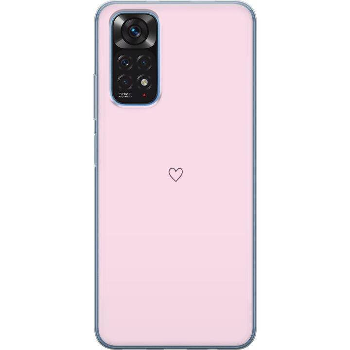 Mobiele hoes voor Xiaomi Redmi Note 11 met Hart ontwerp in de groep SMARTPHONE & TABLETS / Mobielbescherming / Xiaomi bij TP E-commerce Nordic AB (A66105)