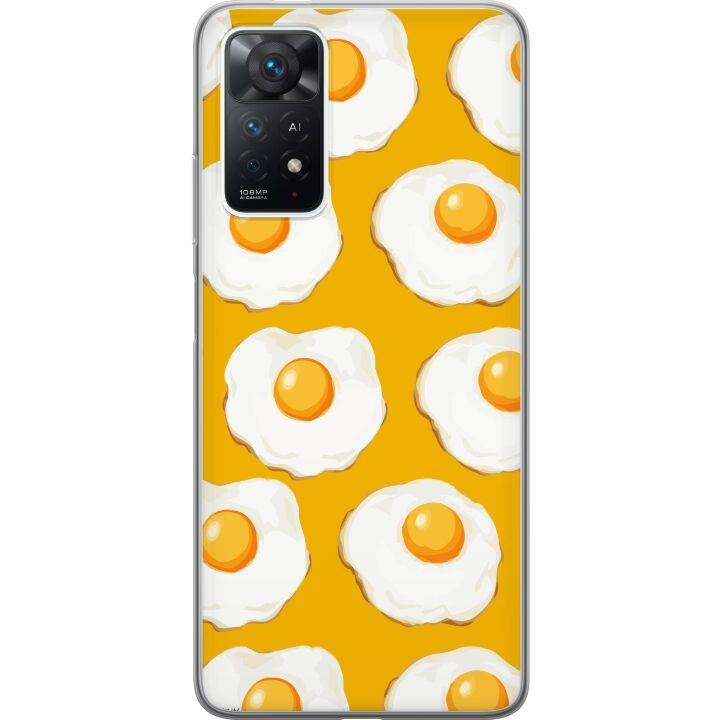 Mobiele hoes voor Xiaomi Redmi Note 11 Pro met Gebakken ei ontwerp in de groep SMARTPHONE & TABLETS / Mobielbescherming / Xiaomi bij TP E-commerce Nordic AB (A66115)