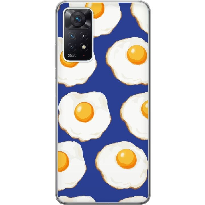 Mobiele hoes voor Xiaomi Redmi Note 11 Pro met Gebakken eieren ontwerp in de groep SMARTPHONE & TABLETS / Mobielbescherming / Xiaomi bij TP E-commerce Nordic AB (A66119)