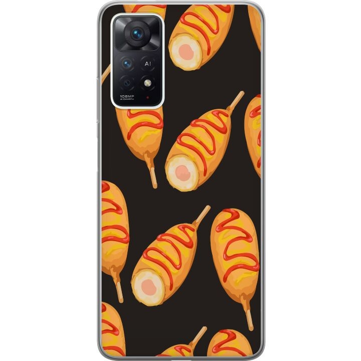 Mobiele hoes voor Xiaomi Redmi Note 11 Pro met Kippenpoot ontwerp in de groep SMARTPHONE & TABLETS / Mobielbescherming / Xiaomi bij TP E-commerce Nordic AB (A66122)