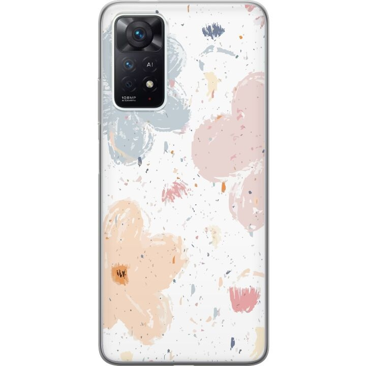 Mobiele hoes voor Xiaomi Redmi Note 11 Pro met Bloemen ontwerp in de groep SMARTPHONE & TABLETS / Mobielbescherming / Xiaomi bij TP E-commerce Nordic AB (A66125)