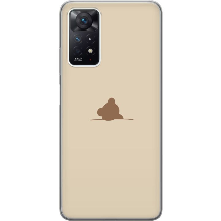 Mobiele hoes voor Xiaomi Redmi Note 11 Pro met Nalle ontwerp in de groep SMARTPHONE & TABLETS / Mobielbescherming / Xiaomi bij TP E-commerce Nordic AB (A66133)