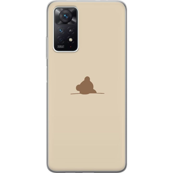 Mobiele hoes voor Xiaomi Redmi Note 11 Pro 5G met Nalle ontwerp in de groep SMARTPHONE & TABLETS / Mobielbescherming / Xiaomi bij TP E-commerce Nordic AB (A66187)