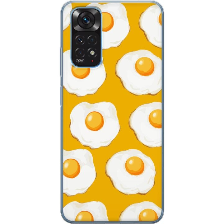 Mobiele hoes voor Xiaomi Redmi Note 11S met Gebakken ei ontwerp in de groep SMARTPHONE & TABLETS / Mobielbescherming / Xiaomi bij TP E-commerce Nordic AB (A66196)