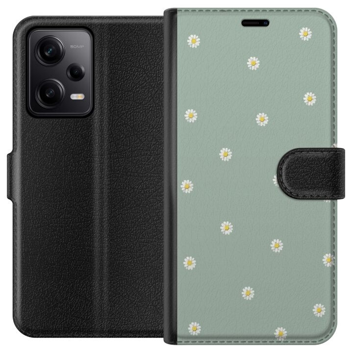 Portemonnee-hoesje voor Xiaomi Redmi Note 12 Pro met Priesterkragen ontwerp in de groep SMARTPHONE & TABLETS / Mobielbescherming / Xiaomi bij TP E-commerce Nordic AB (A66279)