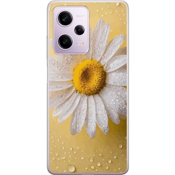 Mobiele hoes voor Xiaomi Redmi Note 12 Pro met Porseleinbloem ontwerp in de groep SMARTPHONE & TABLETS / Mobielbescherming / Xiaomi bij TP E-commerce Nordic AB (A66302)