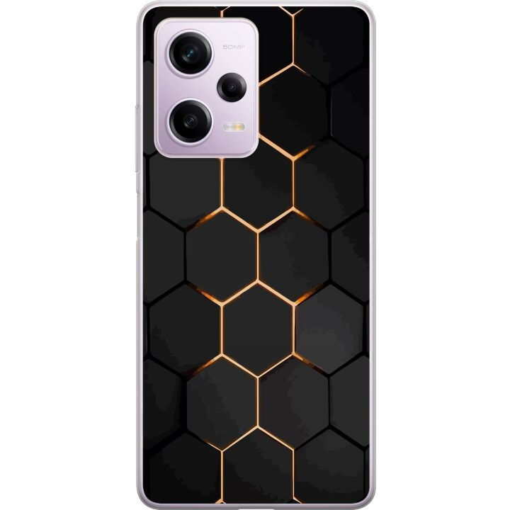 Mobiele hoes voor Xiaomi Redmi Note 12 Pro met Luxe Patroon ontwerp in de groep SMARTPHONE & TABLETS / Mobielbescherming / Xiaomi bij TP E-commerce Nordic AB (A66327)