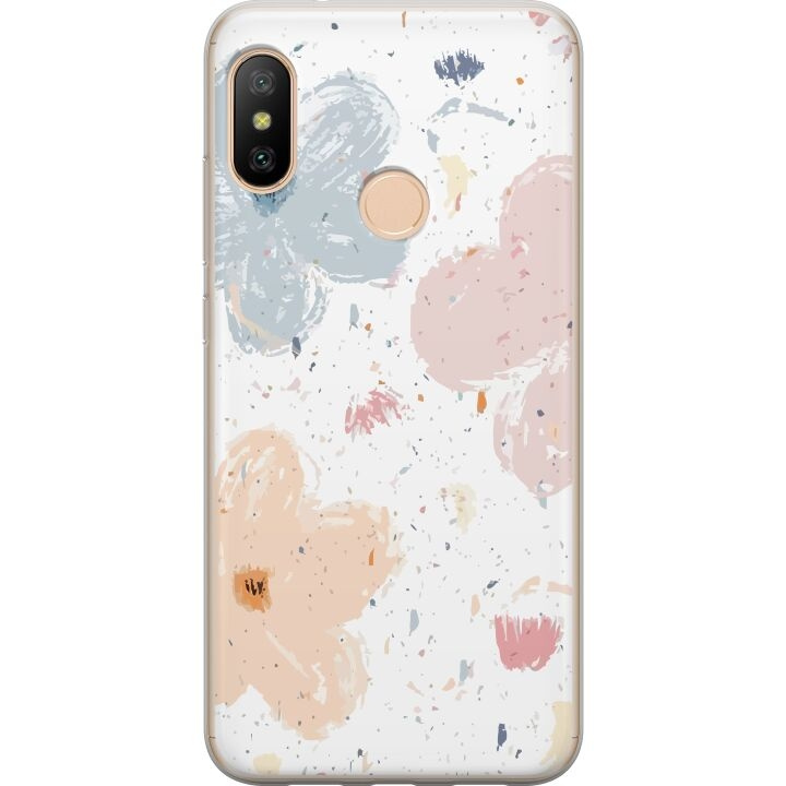 Mobiele hoes voor Xiaomi Redmi 6 Pro met Bloemen ontwerp in de groep SMARTPHONE & TABLETS / Mobielbescherming / Xiaomi bij TP E-commerce Nordic AB (A66449)