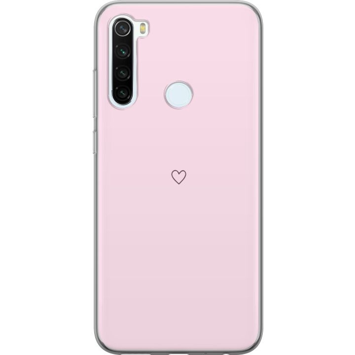 Mobiele hoes voor Xiaomi Redmi Note 8 met Hart ontwerp in de groep SMARTPHONE & TABLETS / Mobielbescherming / Xiaomi bij TP E-commerce Nordic AB (A66483)