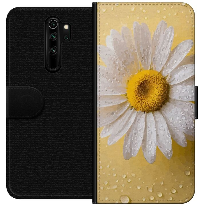 Portemonnee-hoesje voor Xiaomi Redmi Note 8 Pro met Porseleinbloem ontwerp in de groep SMARTPHONE & TABLETS / Mobielbescherming / Xiaomi bij TP E-commerce Nordic AB (A66491)