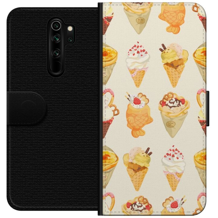 Portemonnee-hoesje voor Xiaomi Redmi Note 8 Pro met Glasachtig ontwerp in de groep SMARTPHONE & TABLETS / Mobielbescherming / Xiaomi bij TP E-commerce Nordic AB (A66502)