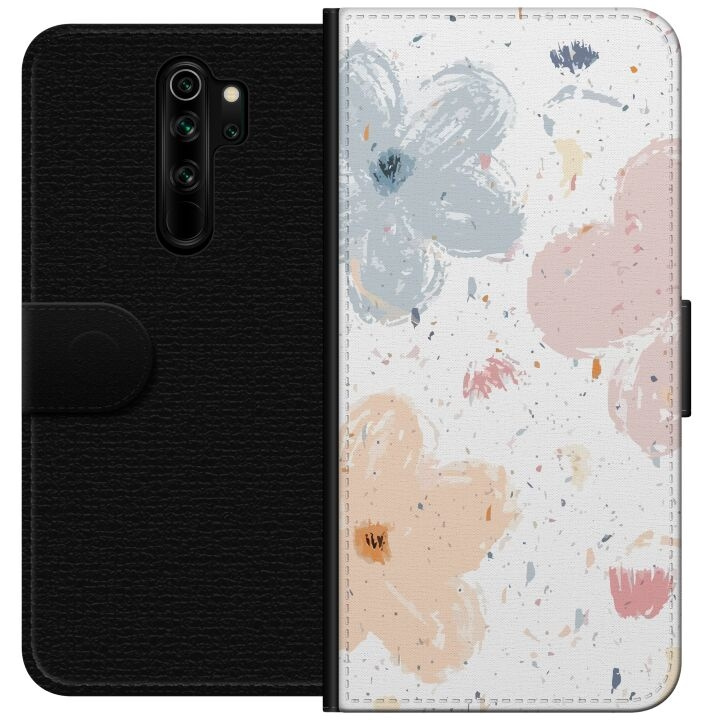 Portemonnee-hoesje voor Xiaomi Redmi Note 8 Pro met Bloemen ontwerp in de groep SMARTPHONE & TABLETS / Mobielbescherming / Xiaomi bij TP E-commerce Nordic AB (A66503)