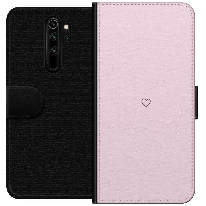 Portemonnee-hoesje voor Xiaomi Redmi Note 8 Pro met Hart ontwerp in de groep SMARTPHONE & TABLETS / Mobielbescherming / Xiaomi bij TP E-commerce Nordic AB (A66510)