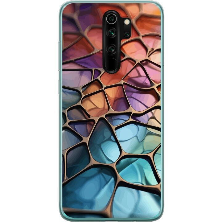 Mobiele hoes voor Xiaomi Redmi Note 8 Pro met Metallic patroon ontwerp in de groep SMARTPHONE & TABLETS / Mobielbescherming / Xiaomi bij TP E-commerce Nordic AB (A66528)