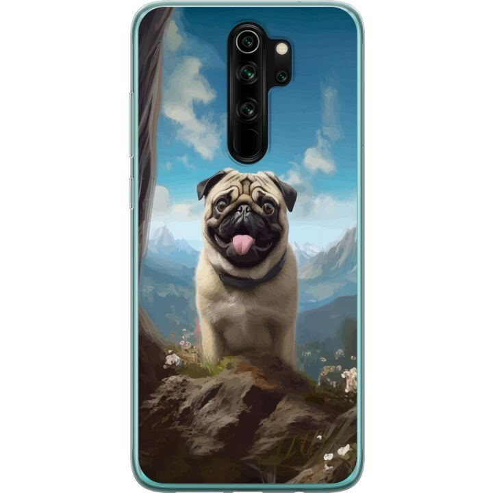 Mobiele hoes voor Xiaomi Redmi Note 8 Pro met Blije Hond ontwerp in de groep SMARTPHONE & TABLETS / Mobielbescherming / Xiaomi bij TP E-commerce Nordic AB (A66536)