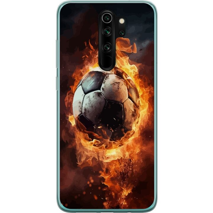 Mobiele hoes voor Xiaomi Redmi Note 8 Pro met Voetbal ontwerp in de groep SMARTPHONE & TABLETS / Mobielbescherming / Xiaomi bij TP E-commerce Nordic AB (A66539)