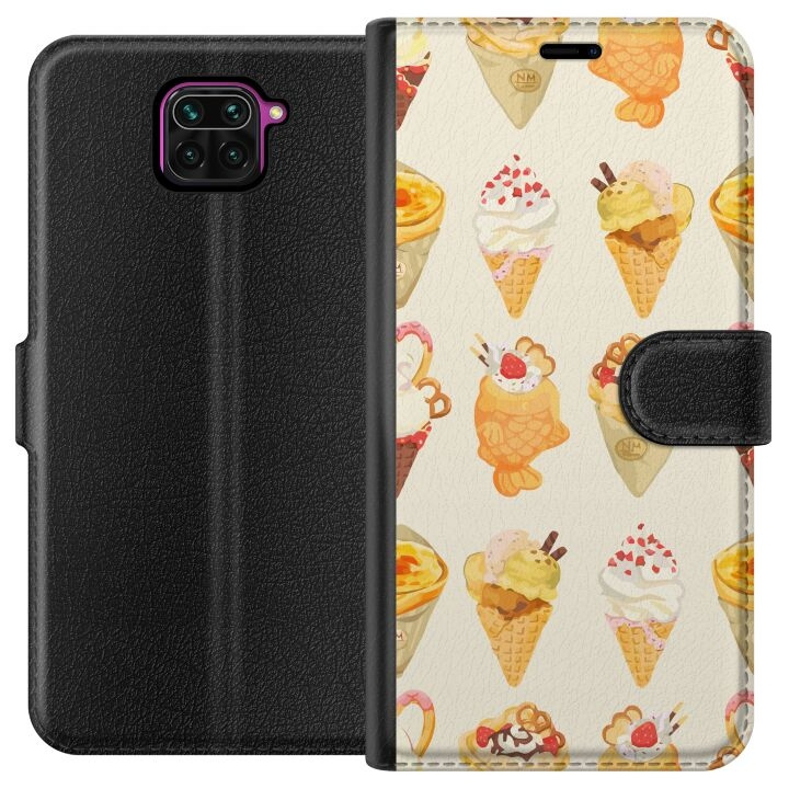 Portemonnee-hoesje voor Xiaomi Redmi Note 9 met Glasachtig ontwerp in de groep SMARTPHONE & TABLETS / Mobielbescherming / Xiaomi bij TP E-commerce Nordic AB (A66556)