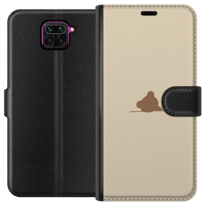 Portemonnee-hoesje voor Xiaomi Redmi Note 9 met Nalle ontwerp in de groep SMARTPHONE & TABLETS / Mobielbescherming / Xiaomi bij TP E-commerce Nordic AB (A66565)