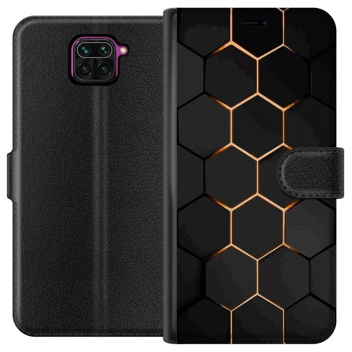 Portemonnee-hoesje voor Xiaomi Redmi Note 9 met Luxe Patroon ontwerp in de groep SMARTPHONE & TABLETS / Mobielbescherming / Xiaomi bij TP E-commerce Nordic AB (A66570)