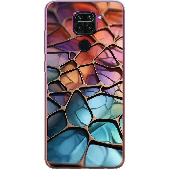 Mobiele hoes voor Xiaomi Redmi Note 9 met Metallic patroon ontwerp in de groep SMARTPHONE & TABLETS / Mobielbescherming / Xiaomi bij TP E-commerce Nordic AB (A66582)