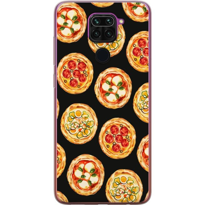 Mobiele hoes voor Xiaomi Redmi Note 9 met Pizza ontwerp in de groep SMARTPHONE & TABLETS / Mobielbescherming / Xiaomi bij TP E-commerce Nordic AB (A66585)