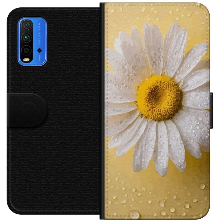 Portemonnee-hoesje voor Xiaomi Redmi Note 9 4G met Porseleinbloem ontwerp in de groep SMARTPHONE & TABLETS / Mobielbescherming / Xiaomi bij TP E-commerce Nordic AB (A66599)