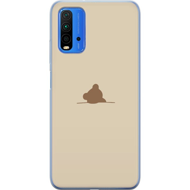 Mobiele hoes voor Xiaomi Redmi Note 9 4G met Nalle ontwerp in de groep SMARTPHONE & TABLETS / Mobielbescherming / Xiaomi bij TP E-commerce Nordic AB (A66646)