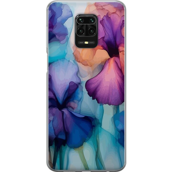 Mobiele hoes voor Xiaomi Redmi Note 9S met Magische bloemen ontwerp in de groep SMARTPHONE & TABLETS / Mobielbescherming / Xiaomi bij TP E-commerce Nordic AB (A66683)