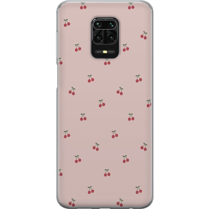 Mobiele hoes voor Xiaomi Redmi Note 9S met Kersen ontwerp in de groep SMARTPHONE & TABLETS / Mobielbescherming / Xiaomi bij TP E-commerce Nordic AB (A66687)