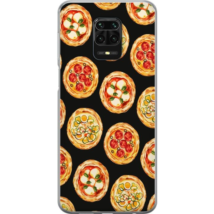 Mobiele hoes voor Xiaomi Redmi Note 9S met Pizza ontwerp in de groep SMARTPHONE & TABLETS / Mobielbescherming / Xiaomi bij TP E-commerce Nordic AB (A66693)