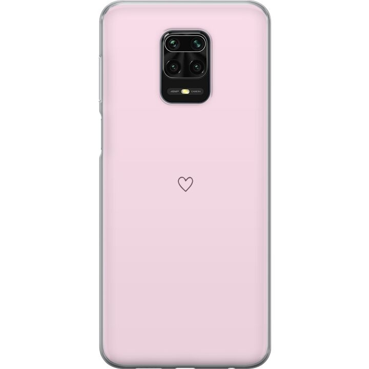 Mobiele hoes voor Xiaomi Redmi Note 9S met Hart ontwerp in de groep SMARTPHONE & TABLETS / Mobielbescherming / Xiaomi bij TP E-commerce Nordic AB (A66699)