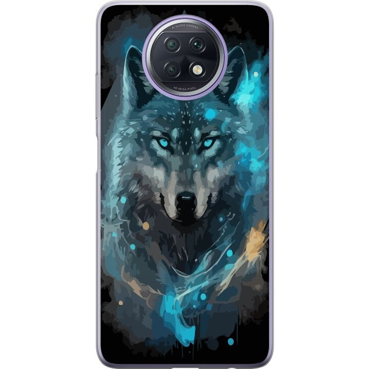 Mobiele hoes voor Xiaomi Redmi Note 9T met Wolf ontwerp in de groep SMARTPHONE & TABLETS / Mobielbescherming / Xiaomi bij TP E-commerce Nordic AB (A66712)