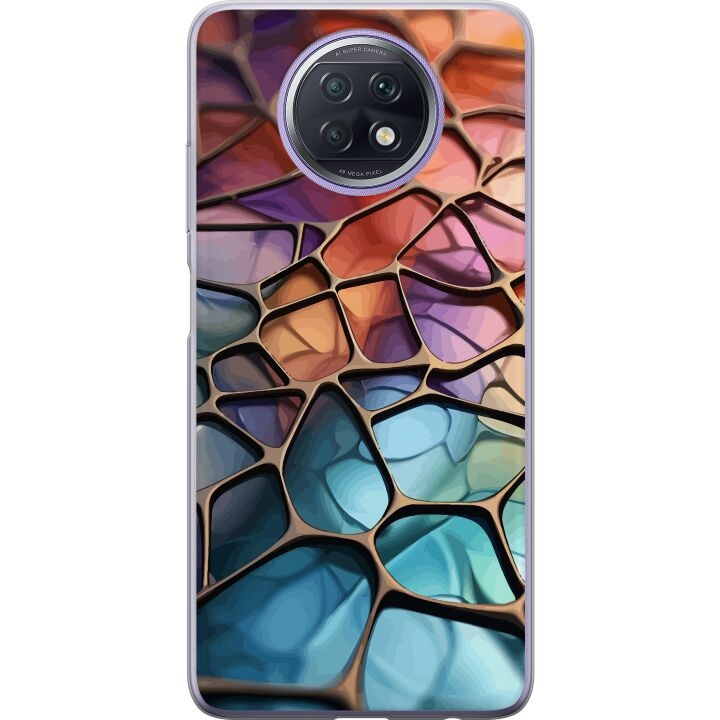 Mobiele hoes voor Xiaomi Redmi Note 9T met Metallic patroon ontwerp in de groep SMARTPHONE & TABLETS / Mobielbescherming / Xiaomi bij TP E-commerce Nordic AB (A66717)