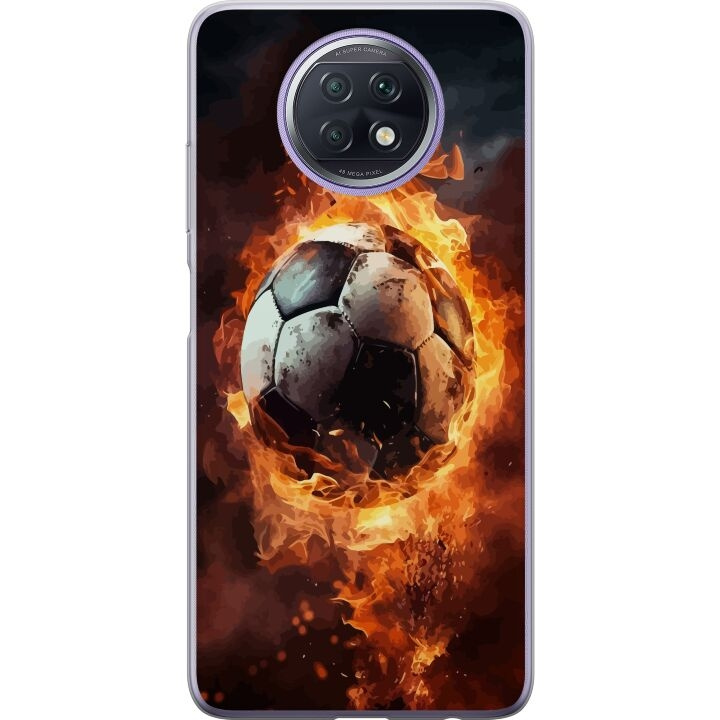 Mobiele hoes voor Xiaomi Redmi Note 9T met Voetbal ontwerp in de groep SMARTPHONE & TABLETS / Mobielbescherming / Xiaomi bij TP E-commerce Nordic AB (A66728)