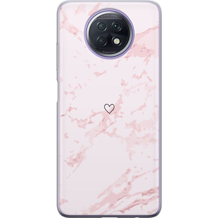 Mobiele hoes voor Xiaomi Redmi Note 9T met Roze Hart ontwerp in de groep SMARTPHONE & TABLETS / Mobielbescherming / Xiaomi bij TP E-commerce Nordic AB (A66730)