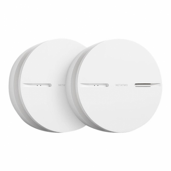 Netatmo WiFi-brandvarnare smoke alarm 2-pack in de groep HUISHOUDEN & TUIN / Smart home / Slimme huissystemen bij TP E-commerce Nordic AB (A66844)