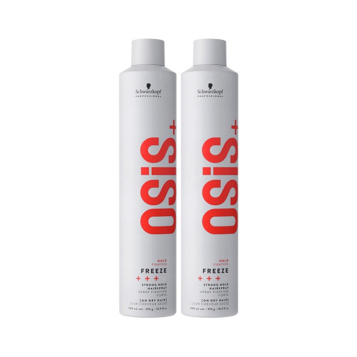 2-pack Schwarzkopf Osis Freeze 500ml in de groep BEAUTY & HEALTH / Haar & Styling / Hair styling / Haarlak bij TP E-commerce Nordic AB (C00260)