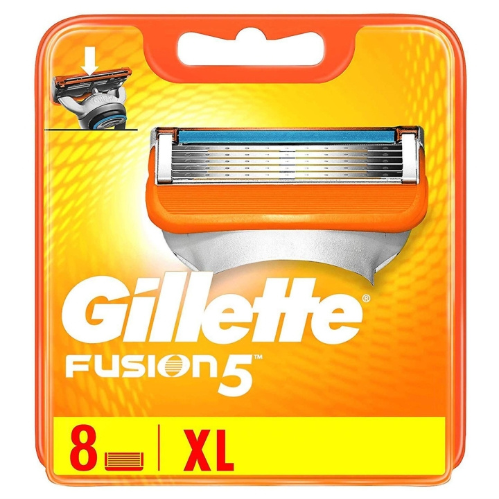 Gillette Fusion5 8-Pack in de groep BEAUTY & HEALTH / Haar & Styling / Scheren & Trimmen / Scheermessen & Accessoires bij TP E-commerce Nordic AB (C00456)