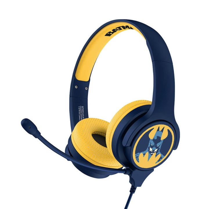 BATMAN Interactive Headphone/Headset On-Ear 85/94dB Boom Mic in de groep COMPUTERS & RANDAPPARATUUR / GAMING / Koptelefoon bij TP E-commerce Nordic AB (C00543)