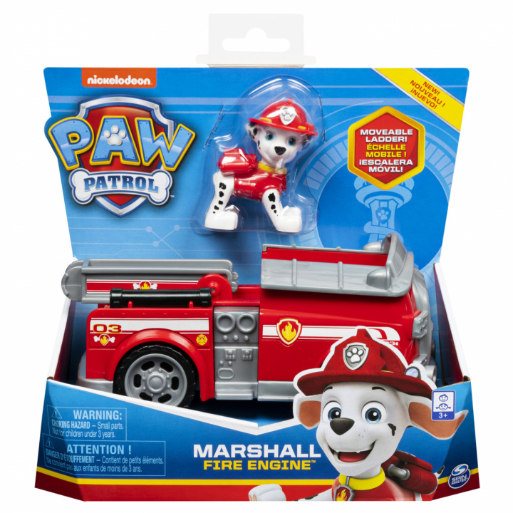 Paw Patrol Basic Vehicle Marshall in de groep SPEELGOED, KINDER- & BABYPRODUCTEN / Speelgoed / Speelgoedauto\'s bij TP E-commerce Nordic AB (C00807)