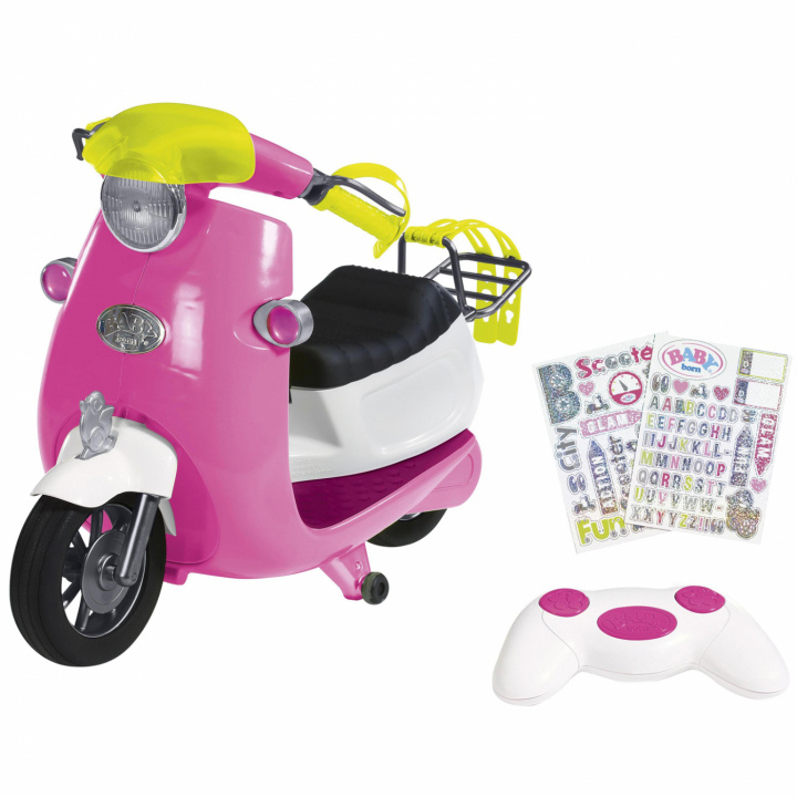 Baby Born City RC Glam-Scooter in de groep SPEELGOED, KINDER- & BABYPRODUCTEN / Speelgoed / Docks & Accessoires bij TP E-commerce Nordic AB (C02332)