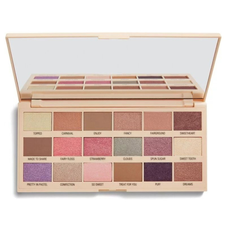 Makeup Revolution Chocolate Palette - Cotton Candy in de groep BEAUTY & HEALTH / Makeup / Ogen & Wenkbrauwen / Oogschaduw bij TP E-commerce Nordic AB (C04239)