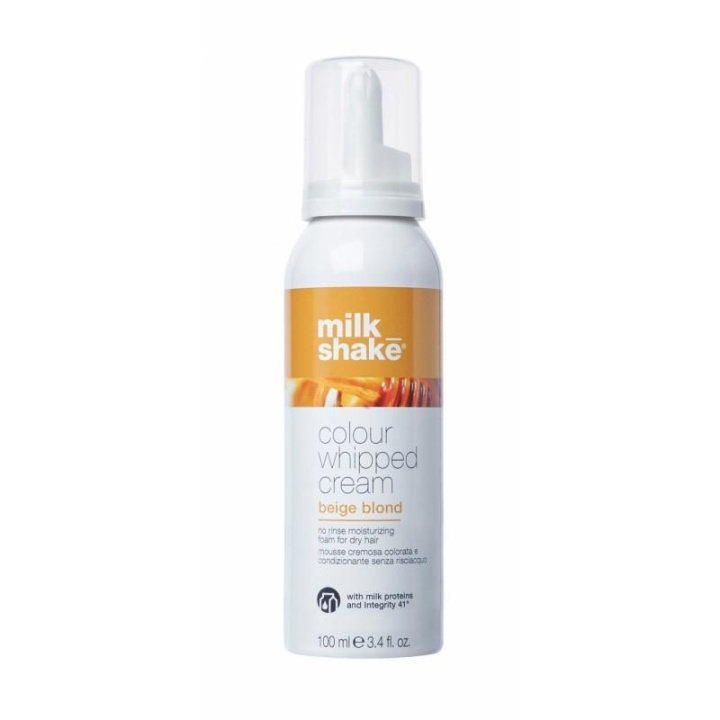 Milk_Shake Colour Whipped Cream Beige Blonde 100ml in de groep BEAUTY & HEALTH / Haar & Styling / Haarverzorging / Haarverf / Haarverf & Kleurbommen bij TP E-commerce Nordic AB (C05339)