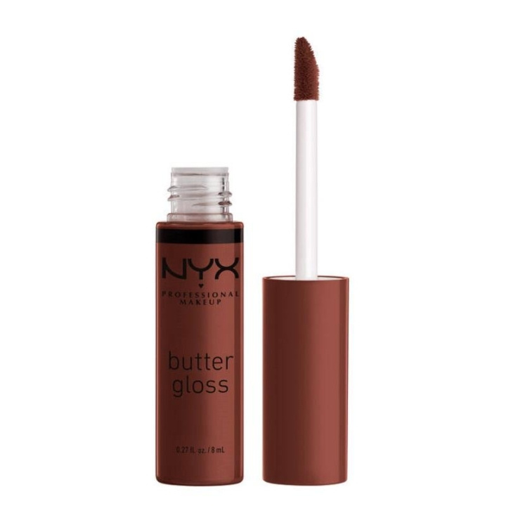 NYX PROF. MAKEUP Butter Lip Gloss - Brownie Drip in de groep BEAUTY & HEALTH / Makeup / Lippen / Lipp gloss bij TP E-commerce Nordic AB (C05416)