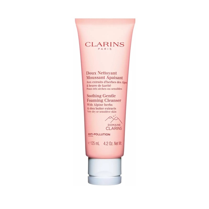 Clarins Soothing Gentle Foaming Cleanser 125ml in de groep BEAUTY & HEALTH / Huidsverzorging / Gezicht / Schoonmaak bij TP E-commerce Nordic AB (C05876)