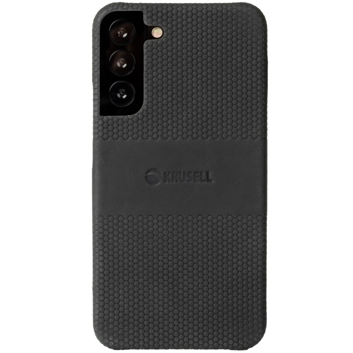 Krusell Leather Cover Galaxy S22+ Svart in de groep SMARTPHONE & TABLETS / Mobielbescherming / Samsung bij TP E-commerce Nordic AB (C08786)