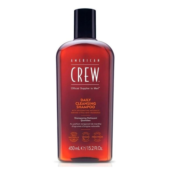 American Crew Daily Cleansing Shampoo 450ml in de groep BEAUTY & HEALTH / Haar & Styling / Haarverzorging / Shampoo bij TP E-commerce Nordic AB (C09494)