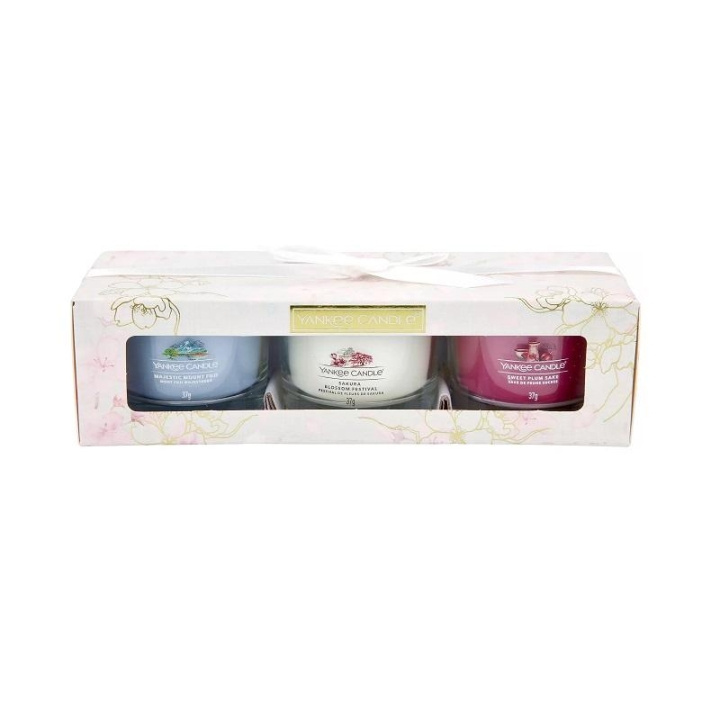 Giftset Yankee Candle 3 Filled Votive Signature 3x37g in de groep BEAUTY & HEALTH / Geuren & Parfum / Overige geuren / Geurkaarsen bij TP E-commerce Nordic AB (C09835)